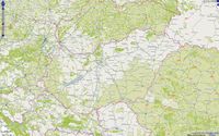 Magyarország térkép magyar nyelvű településnevekkel (háttérképként használható)